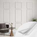 9-Frame Peel and Stick Wall Molding Kit, Pre-Cut 3D Wainscoting Panels Accent Wall Decor, Premade DIY Paintable Moulding for Interior Walls, Home Dcor, Doors