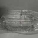 2 Set, 2 Tier Clear Organizer with Dividers for Cabinet, Shlef, Counter - MultiUse Slide-Out Storage Container - Kitchen, Pantry, Medicine Cupboard Bins, Bathroom, Vanity Makeup, Under Sink Organizing