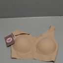 Soft Wireless Bras for Women Supportive Bralette Invisible Bra Full Coverage Everyday Bra for Work & Lounge One size