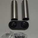 Salt and Pepper Grinder Set Electric,Rechargeable Salt and Pepper Shakers Stainless Steel with USB C Dual Charging Base,Upgraded Large Capacity,Adjustable Coarseness,LED Light,Ideal for Mom