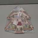 Christmas Tree Melamine Tray - Santa & Snowman Pattern | Ideal for Holiday Treats, Candy, and Feasts | Festive Tableware for Christmas Parties (2 Pcs)