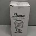 Lamosi 16 oz Red To go Coffee Cups with Lids 34 Pack, Disposable Coffee Cups, Paper Hot Cup with Lid for Party and Reception - Red