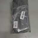 2pcs Middle Wall Hanging Organizer Bag, Linen Fabric Door Hanging Storage Basket with Pockets, Waterproof Bin for Kitchen, Bedroom, Office, RV Camper (Gray)