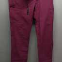 Carhartt Scrubs for Men, Force Essentials, Straight Leg Cargo Pants, with 9 Pockets (Small, Wine)