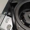 2-in-1 Bathroom Exhaust Fan with Light, 32W Quiet Vent Fan - 130 CFM & 1.5 Sones, 1200lm LED Light - 3000K/4000K/5000K Adjustable, Easy to Install, Bathroom Fans for Home, Bath, Hotel, Etc. (Black)