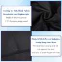 3Pcs Cooling Hard Hat Liner Skull Caps Breathable Mesh Helmet Liner Lightweight Sweat Wicking Cycling Running Hat for Men Women (Black)