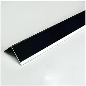 Stainless Steel Corner Guards for Walls, Heavy Duty Metal Edge Protector Strip for Kitchen/Garage/Cabinets, Self Adhesive Safety Bumper(Mirror Titanium,80cm/31.5in(L))