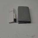 WdFour Triple Layers,UV Protect, 100% Light Block, Multi-use, no Noise, Easy Installed Door Curtains, Adjustable Roller Shade, Window Blind, for Office, Wards and Home（26Wx42L,Sage Green,1 Piece