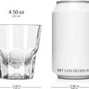 Libbey Gibraltar DuraTuff Cortado Glasses Set of 12, 4.5 Oz Durable Restaurant Style, Glass Espresso Cups, Drinkware Set for Home, Coffee Service