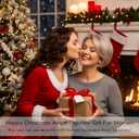 5.5'' Happy Christmas Angel Figurine Gifts for Home Decor,Christmas Emotional Gifts for Women,Unique Xmas Gift for Mom,Sister and Best Friend