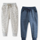 Toddler Boy Girl Cartoon Pattern Sweatpants Cotton Drawstring Elastic Waist Sport Jogger Pants with Pocket Age 3Y/100