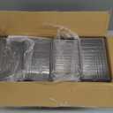 22 Drawers, Acrylic Desk Makeup Organizer, Plastic Drawers Organizer, Stackable Storage Solution for Makeup, Dresser, Office, Bathroom Clear Plastic Craft and Bead Storage Cabinet