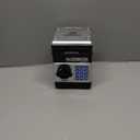 Piggy Bank for Kids - Electronic Money Saving Box w/Code- ATM Safe - Toy Coin Bank - Easter Boys Toys for Age 3, 4, 5, 6, 7, 8, 9 - Birthday Gifts for 8, 9, 10, 11, 12 Year Old Boy and Girl (Black & Silver)