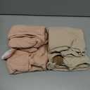 Konssy 2-Pack Muslin Baby Hooded Towels, 100% Cotton, Soft and Absorbent Baby Bath Towels for Newborn, Infant & Toddler with Animal Hooded Design(Elephant & Bear)