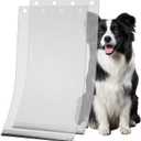 2-Pack Dog Door Replacement Flaps - Compatible with Ruff Weather XL Dog Door, Safe and Free Access for Pets