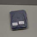 Frienda Game Table Cover Felt Game Tablecover Folding Tablecloth for Card Table for Playing Poker Cards Mahjong Jigsaw Puzzles Board Games, Table Not Included (Blue, 34 x 34 x 4 Inch)