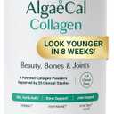 ALGAECAL Collagen: 4 Clinically-Supported Peptides VERISOL, FORTIGEL, UC-II, FORTIBONE, Anti-Aging Hydrolyzed Collagen Powder, 30 Servings, Made in USA