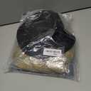 Halloween Singer Costume Black Bowler Hat Heart Sunglasses Shorts for Costume Party Music Festival Concert Size M