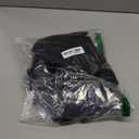 Lenader Women Sexy Bodycon Dress Turtleneck Short Sleeve Mini Dress Mock Neck Bubble Dresses Homecoming Dresses Party Dresses, Black, Medium