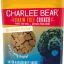Charlee Bear Grain-Free Bear Crunch Bacon & Blueberry Flavor 8 oz (8 Ounce (Pack of 1))