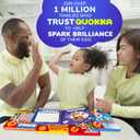 QUOKKA Magnet Game for Kids 3-5 - Hangman Game Kids Ages 4-8 - Travel I Road Trip I Plane I Car Ride - Magnetic Toddler Travel Toys