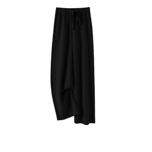 BTFBM Womens Wide Leg Sweatpants Casual Loose Solid Black Pants Comfy Lounge Joggers Baggy Sweatpants Pockets  Female M
