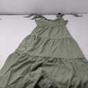 PRETTYGARDEN Women's Cross Neck Summer Sleeveless Tiered Maxi Dress Beach Tie Strap Smocked Long Dresses Pleated Sundress