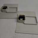 2 Pcs Couch Cup Holder Tray Silicone Anti-Spill Anti Slip Sofa Armrest Drink Holder Weighted Couch Caddy Recliner Arm Table for Remote Controls, Phones, Cups and Snacks (Beige)