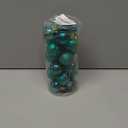 XmasExp 24ct Christmas Ball Ornaments Shatterproof Xmas Tree Hanging Balls Decorations Perfect for Holiday Wedding Christmas Decor (Malachite Green, 1.57")