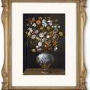 SIMON'S SHOP 11x14 Picture Frame with Mat for 8x10 Image, Bronze Poster Frames 11x14 Matted to 8x10, Vintage Inspired Frames for Wall Decor