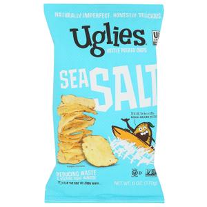 Uglies Snacks, Chips Potato Original Sea Salt, 6 Ounce (EXP 12/05/26)
