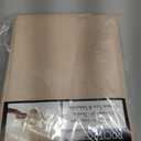 Rectangle Linen Farmhouse Tablecloth for 10ft Table (Oblong, 60 x 144 Inch (12-14 Seats), Beige)