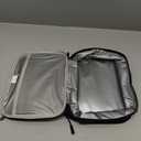 Genteen Lunch Box Kids, Insulated Lunch Bag Kids Boys Girls Back to School, Soft Lunch Box for Men Reusable Lunchbox for Office,Outdoor,School (Black)