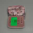 Blood Pressure Monitor,Pink Blood Pressure Machine Bp Cuff Automatic Upper Arm with 8.7-16.5 inches Adjustable Automatic High Blood Pressure Cuff for Home Use 2 x 90 Sets Memory (Pink BP Cuff)