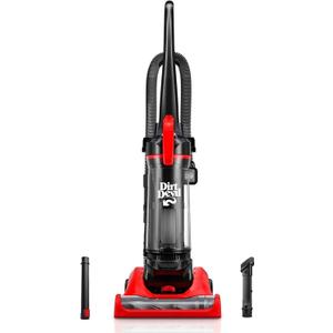 Dirt Devil Multi-Surface+ Upright Bagless Vacuum Cleaner for Carpet and Hard Floor, Powerful, Lightweight, Corded Vacuum Cleaners for Home Use, Red