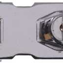 The Hillman Group 851397 2-1/2" Keyed Safety Hasp - Chrome Finish 1-Pack