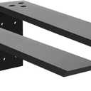 Countertop Support Bracket 2 Pack Heavy Duty Granite Hidden Forward L Shelf Bracket 18" x 8" x 2 1/2" Metal Corbels for Quartz/Wood/Concret/Laminate Countertops