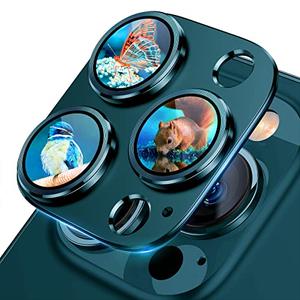 Uyiton Tempered Glass Screen Protector for iPhone 12 Pro Max, 9H Hardness, Scratch Resistant, Easy Installation, Protects Camera Lens