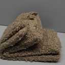 MIULEE Pack of 2 Throw Pillow Covers 24x24 Inch Neutral Khaki Faux Fur Decorative Sherpa Pillow Covers Fuzzy Accent Soft Sheepskin Fleece Cushion Cases for Boho Home Decor Couch Living Room Bed, Khaki 