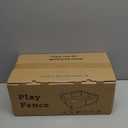 Baby Playpen 50x50 Inch, Play Pens for Babies and Toddlers Baby Fence Play Yards for Indoor & Outdoor with Breathable Mesh Anti-Fall Playpen (Light Grey)