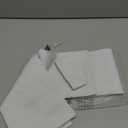 PANOVOUS Small Door Window Curtains for Front Door, Blackout French Door Curtain Panel for Privacy, Top and Botton Rod Pocket Door Curtain 1 Panel 25x40 Inch Greyish White