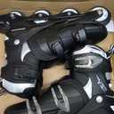 Roller Derby V-Tech 500 Inline Skates with Adjustable Sizing for kids, teens, and adults, Large (6-9), Black
