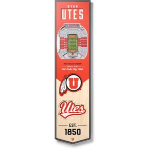 YouTheFan NCAA 3D StadiumView 8x32 Banner