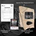 Himalayan Shilajit Resin  75% Fulvic Acid, 85+ Minerals  Gold Grade Ayurvedic Supplement for Energy, Strength & Wellness  Lab-Tested  30g Shilajit for Men & Women