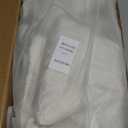 Jacquard Tablecloth, French Waterproof Washable Table Cloth, Luxurious Soft Table Cover for Dining Party Wedding Baby Shower Kitchen (Rectangle/Oblong, 120''x60'', Milky White)