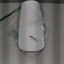 Plasticpro Plastic Serving Trays - Serving Platters Disposable Party Dish White and Gold Rim 18'' inches Serving Trays Pack of 4