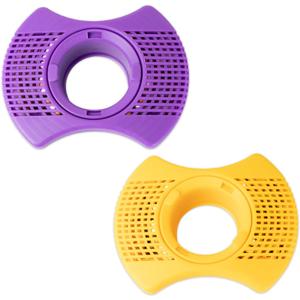 2 Packs Hot Tub Spa Mineral Filter Cartridge for Dimension One Spa Filter - 01512-261 Spa Replacement Parts - Compatible with Vision Hot Tub Filter - Purple & Orange