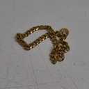 Gold Dog Collar 18K Gold P Chain 11MM/15MM/19MM Cuban Link Chain Collar Walking Trainning for Small Medium Large Dogs 12inch to 26inch(19mm,24inch)