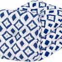 Outdoor Chair Cushions, Outdoor Seat Cushions for Patio Furniture Waterproof with Ties, Replacement Tufted Patio Chair Pads, 19x19x5 inches Set of 4