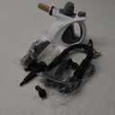 Pressurized Handheld Multi-Surface Natural Steam Cleaner with 12 pcs Accessories, Multi-Purpose Steamer for Home Use, Steamer for Cleaning Floor, Upholstery, Grout and Car (Grey)